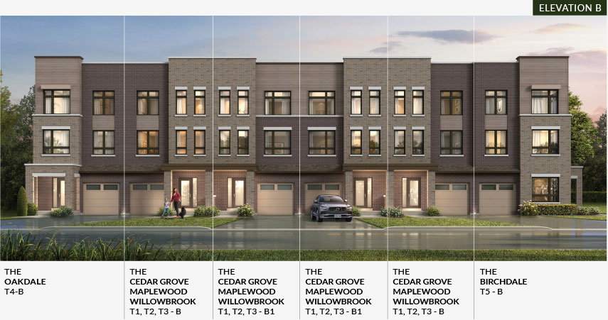 MODERN TOWNHOMES, ELEVATION A